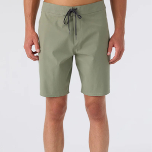 Shorts de bain pour hommes, sportifs, 100% coton, écologiques, personnalisables, pour la plage, imperméables, respirants, séchage rapide, vente en gros - Product Image 3