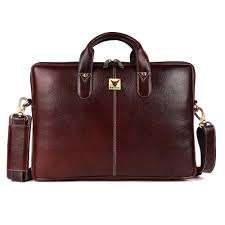 Elegante Maletín para Portátil de Cuero Genuino Ejecutivo, Gran Capacidad, Ecológico, Portátil, Resistente, con Correas de Hombro, para Oficina y Viajes - Product Image 3