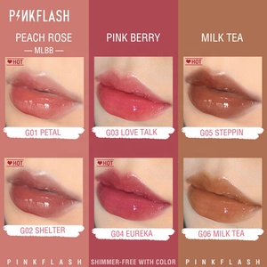 PINKFLASH PF-L02 Lipgloss <b>Vendor</b> <b>Wholesale</b> <b>Lip</b> <b>Gloss</b> <b>Base</b> Shimmer Glossy <b>Lip</b> Plumper <b>Gloss</b> - Product Image 4