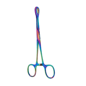 Pinces à éponges Forester à fentes pour piercing corporel, professionnelles, multicolores - Product Image 1