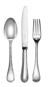 Ensemble de couverts en métal en gros, collection de couverts en acier inoxydable (fourchette, cuillère, couteau) pour restaurants, hôtels, traiteurs et événements. - Product Image 2