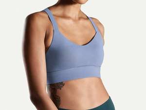 Nesta Sports Soutien-gorge de sport de luxe à col en V et dos croisé pour femme – Ventes flash - Product Image 2