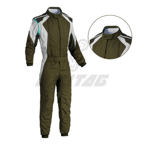 Traje de Carreras de Karts Profesional Personalizado, Ligero, Transpirable y Protector para Pilotos, Equipo de Seguridad Duradero para Deportes de Motor - Product Image 4
