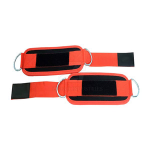 Correas de tobillo ajustables de neopreno personalizadas para entrenamiento en el gimnasio, soportes de tobillo para fitness. - Product Image 2