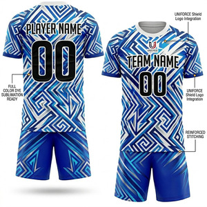 Tenues de football personnalisées OEM de haute qualité fabriquées en usine 2026 – Maillots imprimés à coutures renforcées et respirants - Product Image 1