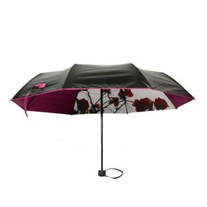 Parasol pliant japonais spécial de 21 pouces à 3 plis pour les fleurs de cerisier - Product Image 3