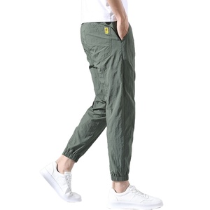 Men's Athletic <b>Joggers</b> Pants Summer Casual Elastic Waist <b>Slim</b> Fit Cotton <b>Jogger</b> Pants Boys Style - Product Image 2