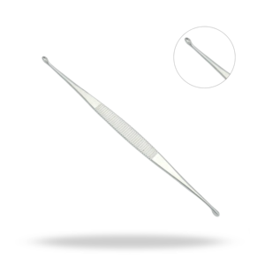 Cureta ósea Williger de 5.5 pulgadas (14 cm), instrumento quirúrgico ortopédico para desbridamiento y curetaje óseo fino. - Product Image 1