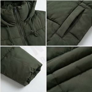 Veste matelassée en toile unisexe personnalisée de haute qualité pour l'hiver avec impression intégrale fantaisie, doublure en bambou de luxe, style motard - Product Image 4