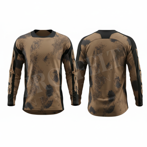 Jersey de Motocross Personalizado de Manga Larga, Transpirable, de Secado Rápido, Ligero, con Estampado Digital, para Carreras Todoterreno - Product Image 2