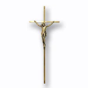 Metal Made Bishop's Blessing Metal Funeral Coffin Crucifix Cross Jesus Cemetery Solar Cross Casket Crucfix - Product Image 1