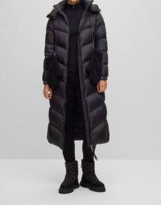 OEM Factory Prices Women's Customized Heated Eco-Friendly <b>Quilted</b> Puffer Coat Jacket Nylon Lining Waterproof Breathable Casual - Product Image 1