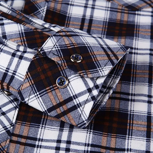 เสื้อเชิ้ตผ้าสักหลาดสำหรับผู้ชายเสื้อเชิ้ตสตรีทแบบมีกระดุมไหล่ประดับพลอยเทียม - Product Image 5