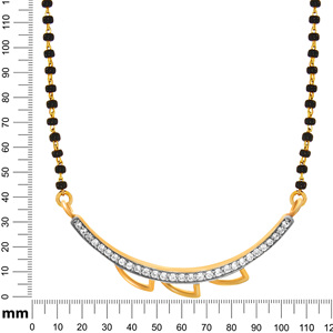 Collier GLEAMORA ENTERPRISE pour femme en or rose 14 carats plaqué or rose, diamants de laboratoire, perles noires, diamants taille brillant, certifié IGI - Product Image 5