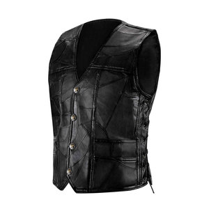 Chaleco de Cuero Casual de Invierno de Primera Calidad con Corte Moderno, Apariencia Elegante, Transpirable y Ecológico, Ligero - Product Image 1