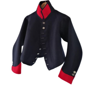 Chaqueta de Uniforme Histórico para Hombre, Cuello Alto, Botones al Frente, Reproducción de Chaqueta de Caballería Ligera Británica - Product Image 3