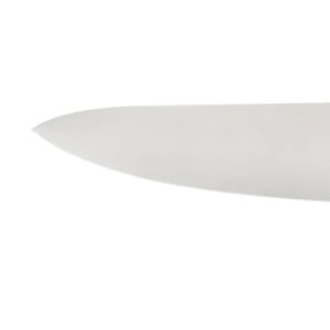 Cuchillos de Cocina con Mango Amarillo y Hoja Plateada en Punta, con Protector de Dedos Ergonómico y Agarre para Cortar Carne y Verduras - Product Image 2