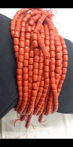 Large Chunky <b>Red</b> Glass Beads for Jewelry Making, Trade Beads for Necklaces, <b>Bracelets</b> & Tribal Style Designs - Product Image 2