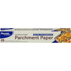Kitchens Unbleached Parchment <b>Paper</b> <b>Roll</b> Non-Stick Oven Safe 425 Degrees for Cooking Baking & Pastry Tools - Product Image 1