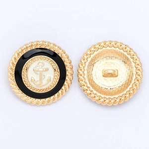 กระดุมเย็บผ้าแบบมีก้าน ผลิตจากโลหะผสมสังกะสี ชุบนิกเกิลฟรี - Product Image 6