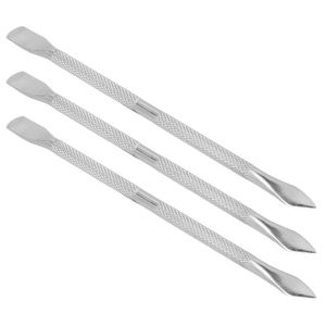 Pousse-cuticules et grattoir à ongles double face en acier inoxydable, entièrement personnalisable, nouvelle tendance, durable et léger - Product Image 1