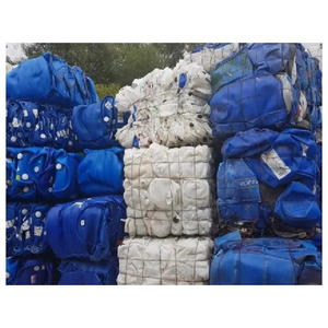 Déchets de fûts en HDPE de haute qualité pour les usines de recyclage du plastique, la production de granulés et les usines de retraitement industriel. - Product Image 1