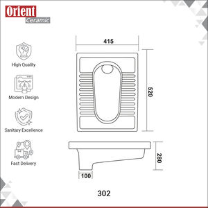 Inodoros Elegantes con Certificación ISO, Duraderos, Fáciles de Limpiar y de la Más Alta Calidad, para Baños de Lujo, Venta Global - Product Image 3