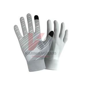 Guantes para correr impermeables y resistentes al viento, guantes deportivos con forro térmico y pantalla táctil para ciclismo y senderismo en invierno - Product Image 1