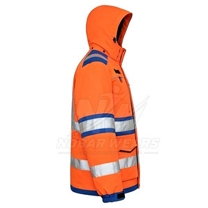 <b>Utility</b> <b>Men</b> Working <b>Jackets</b> Heavy Duty Industrial Workwear With Practical Storage For Construction Teams - Product Image 2