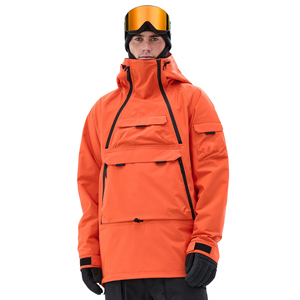 Veste de ski pour homme, imperméable 5000 mm, coupe-vent, veste d'hiver pour la neige, isolée, thermique, respirante, à capuche, vêtements de ski d'extérieur, OEM personnalisé - Product Image 1