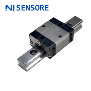 NISENSORE INOX LBS 15 SA Guía Lineal de Acero Inoxidable con Bloque Cuadrado y Rodamientos, Precisión Clase H - Product Image 3