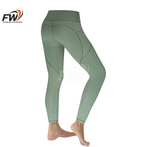 Meilleurs vêtements de sport pour femmes de haute qualité, leggings de yoga taille haute tendance TikTok, vêtements de fitness pour l'entraînement, offre ODM - Product Image 2