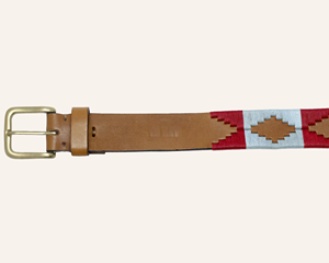 Premium Quality Vegetable <b>Drum</b> Dyed Leather Argentinian <b>Hand</b> Stitched Polo Belt With Solid Brass Buckle Men Accessories Belt - Product Image 4