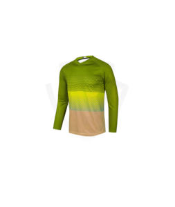 Long Sleeve Sublimation Printed Motocross Racing Jersey Unisex <b>Motorcycle</b> Wear Adult Quick Dry Custom Team Name Professional - Product Image 1