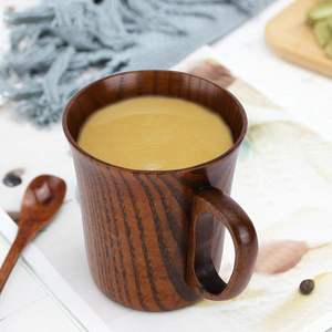Mug en bois de chêne jumbo en forme de tonneau TIMELESS CRAFT - Finition mate, mug à bière artisanal de luxe avec un nouveau style chinois pour les cadeaux d'affaires - Product Image 3
