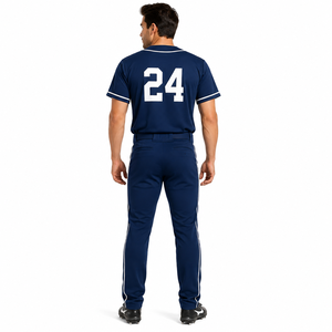 Uniforme de baseball élégant pour hommes et jeunes, ensemble de maillots de baseball personnalisés par sublimation avec tissu à séchage rapide pour équipe et club - Product Image 4