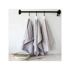 Wholesale Solid Plain Green 100% Cotton Embroidered 20x30 Inch 200 GSM Soft New Arrival <b>Hanging</b> Loop Absorbent Kitchen <b>Towels</b> - Product Image 6