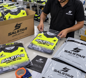 Ensemble de maillot de motocross jaune et gris personnalisé, sublimation, maillot et pantalon de course MX, équipement de course de moto tout-terrain OEM/ODM pour hommes - Product Image 5
