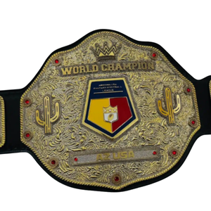 World Champion Arizona Championship Belt Custom Wrestling Belt High-Quality Collector's Item Azusa - Product Image 2