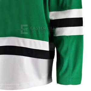 Jersey de Hockey sobre Hielo de Poliéster de Marca Privada, Jersey de Hockey sobre Hielo Ligero Más Vendido - Product Image 6