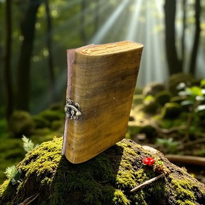 Handmade Vintage Genuine Leather Journal with Tree of Life Embossed Cover Deckle Edge Handmade Paper - Product Image 3