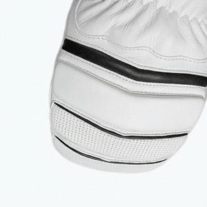 Mitaines de ski d'hiver imperméables de couleur blanche, style classique, design classique OEM - Product Image 4