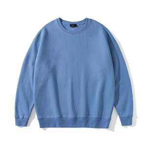 เสื้อสเวตเชิ้ตคอกลมสไตล์วินเทจสำหรับผู้ชาย เนื้อผ้านุ่มสบาย แขนยาว สวมใส่สบายๆ สไตล์สตรีทแวร์ ทรงหลวม ผ้าฟอก ใส่ได้ทุกวัน - Product Image 2