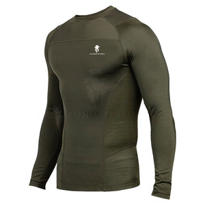 Rashguard homme manches longues, qualité supérieure, personnalisable, très confortable, toucher doux, pour entraînements quotidiens et séances sportives. - Product Image 4