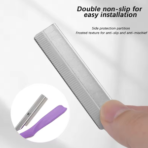 Navajas de afeitar rectas de acero inoxidable de la mejor calidad al por mayor para salón, productos de primera para barbería, navaja de afeitar en venta - Product Image 3