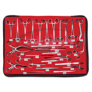 Kit de Instrumentos Quirúrgicos Ortopédicos Profesionales - Pinzas de Acero Inoxidable Reutilizables de Grado Quirúrgico, Certificación CE, Color Rosa - Product Image 3