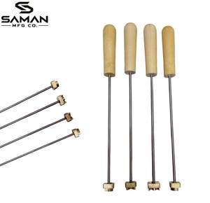 เหล็กยี่ห้อสัตว์แบบใช้ซ้ำได้ ทำจากอลูมิเนียมอัลลอยด์คุณภาพสูง สำหรับทำเครื่องหมายสัตว์ ใช้ในฟาร์มเพื่อระบุตัวตนสัตว์ ใช้ได้กับม้าและปศุสัตว์ - Product Image 5