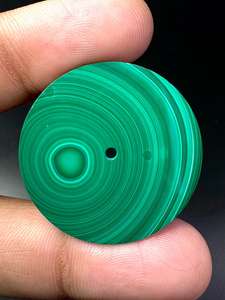 Esfera de Reloj de Malaquita Natural de Alta Calidad, Tamaño Personalizado, Esfera de Piedra Preciosa Verde para Fabricación de Relojes de Lujo - Product Image 4