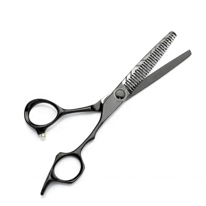 Ciseaux de coiffure 6'' en acier inoxydable JP, ensemble de ciseaux de barbier professionnels pour la coupe de cheveux, avec sac inclus - Product Image 4