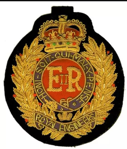 Handmade Embroidered Custom Made Bullion Wire Royal <b>Crown</b> Patches 3D Embroidery Golden &<b>Silver</b> Fashion Badges For Uniform - Product Image 2